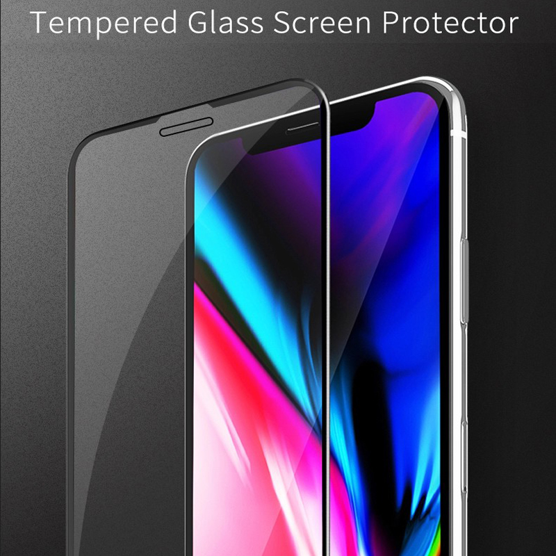 Протектор экрана 2.5D напечатанный шелком закаленный стеклянный на XI / XI МАКС 2019